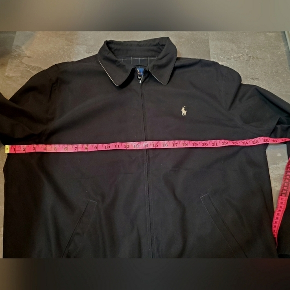Polo Ralph Lauren Bi Swing Microfiber Windbreaker. Logo. Black. Size XL. - Picture 13 of 15